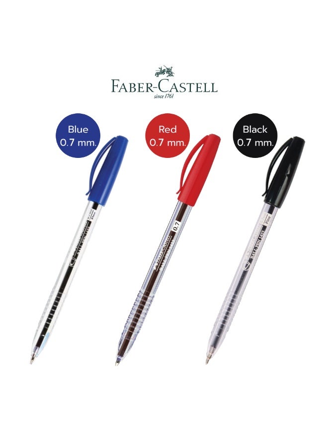 FABER-CASTELL FABER CASTELL 1423 BALL PEN 0.7mm Pack of 50pc - Image 2